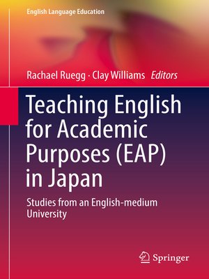 cover image of Teaching English for Academic Purposes (EAP) in Japan